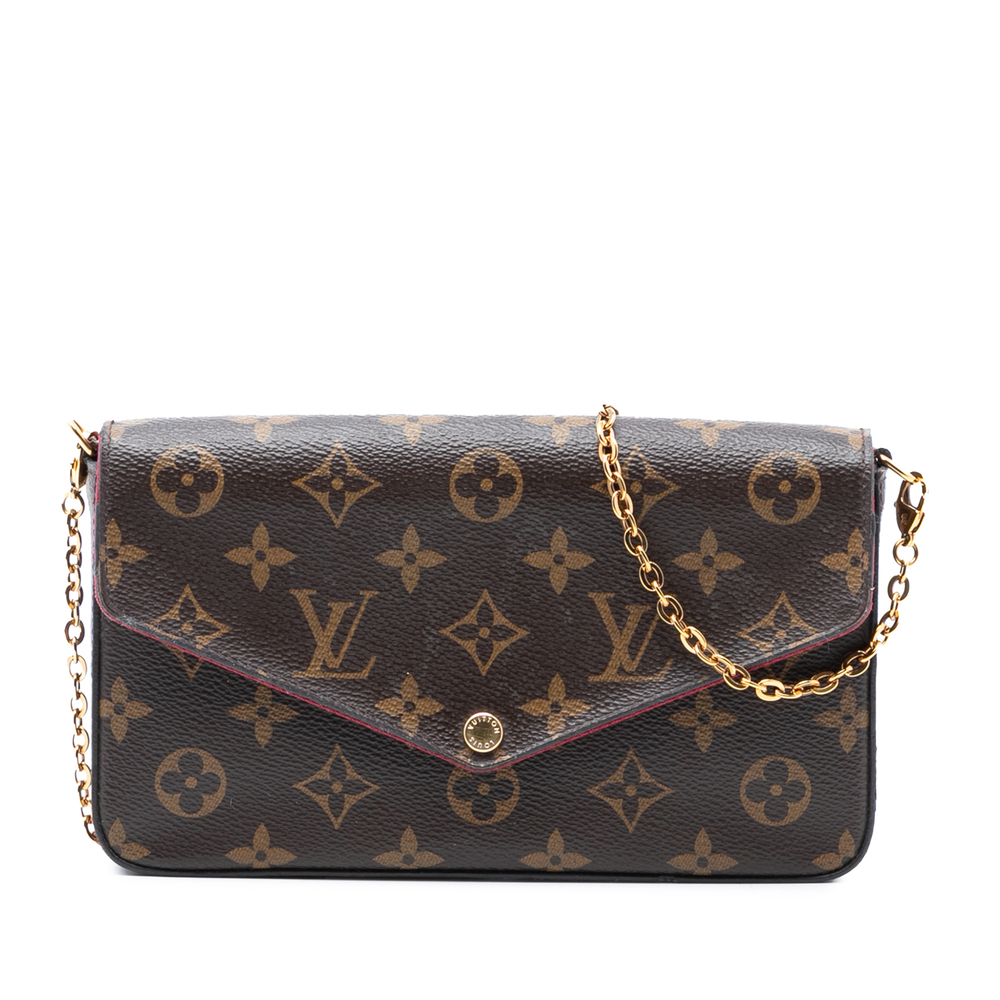 Pre-Loved Louis Vuitton Monogram Pochette Felicie - Picture 1 of 8